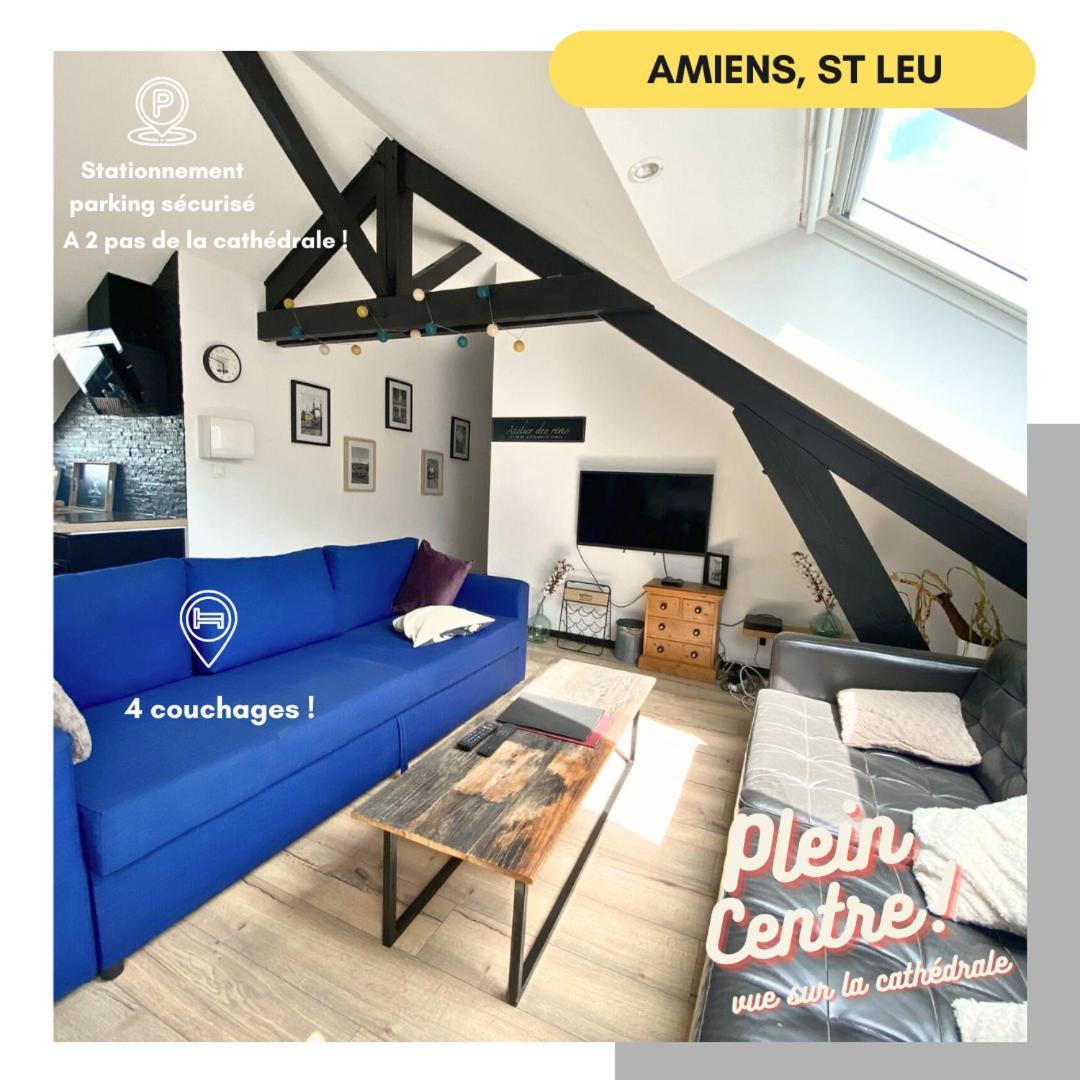 Apartamento LA FABRIQUE en HYPERCENTRE PARKING GRATUIT Amiens Exterior foto
